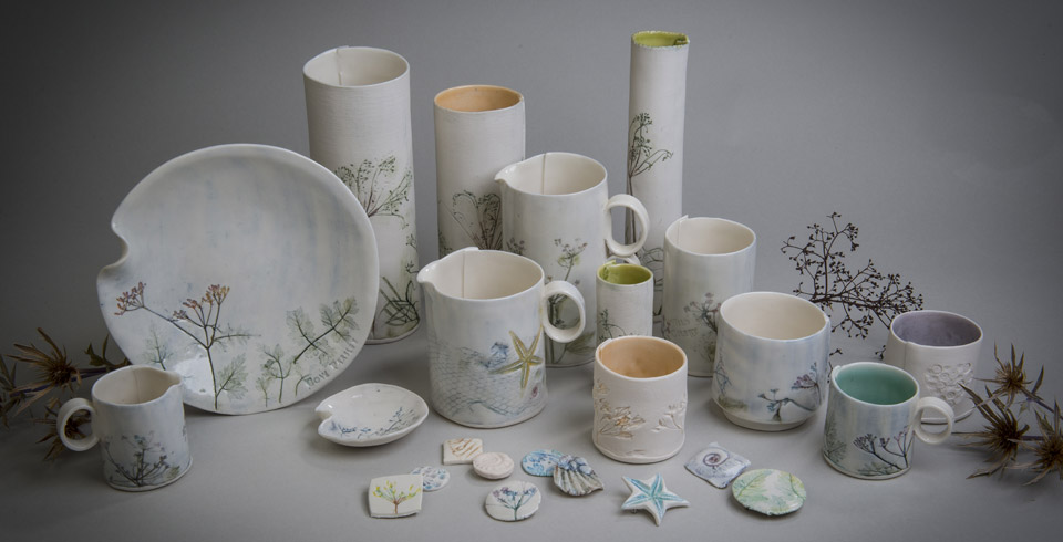 Rose Dickinson Ceramic Plates