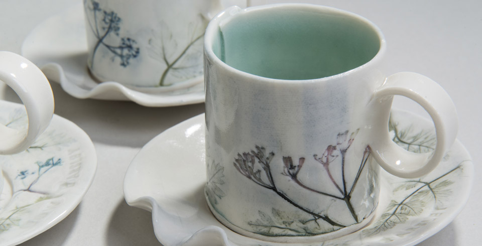 Rose Dickinson Ceramic Plates