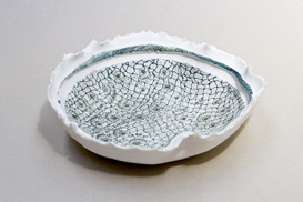 Rose Dickinson - Porcelain Ammonite Bowl