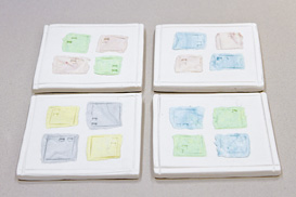 Rose Dickinson - Porcelain Coasters