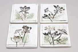 Rose Dickinson - Porcelain Coasters