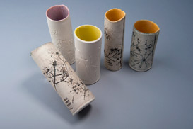 Rose Dickinson - Porcelain Vases